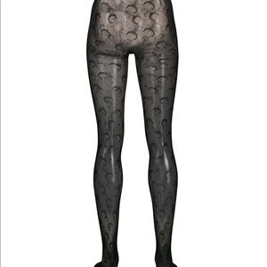 Marine Serre Moon mesh tights